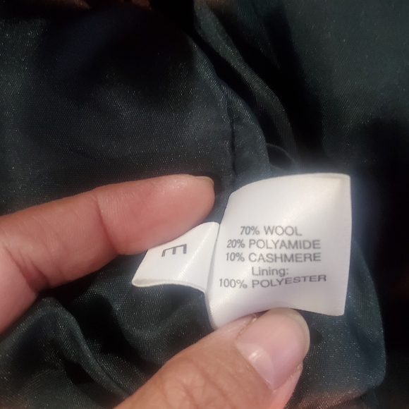 Miss Smith Wool and Cashmere Blend Long Coat (Small) - Picture 6 of 8